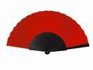 Pericon Fan Red Cloth Black Stick. 60cm X 32cm 19.421€ #501021155RJNG