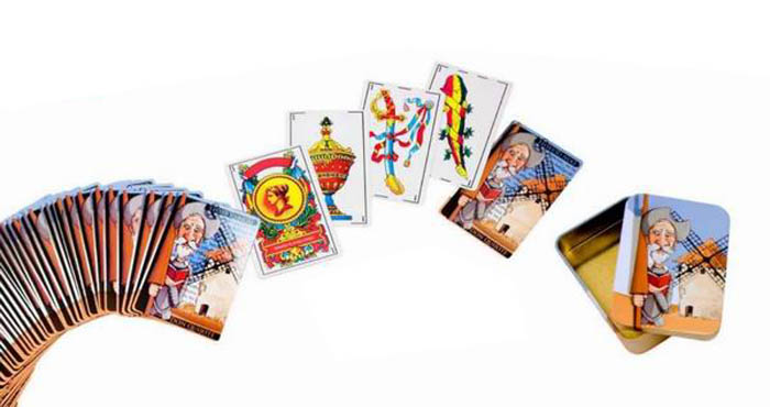 Spanish Pack of Cards with D. Quixote de la Mancha on the Back