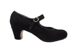 Gallardo - Zapatos para baile flamenco. Modelo mercedes, en ante. 123.140€ #504950003ANSTK37NG