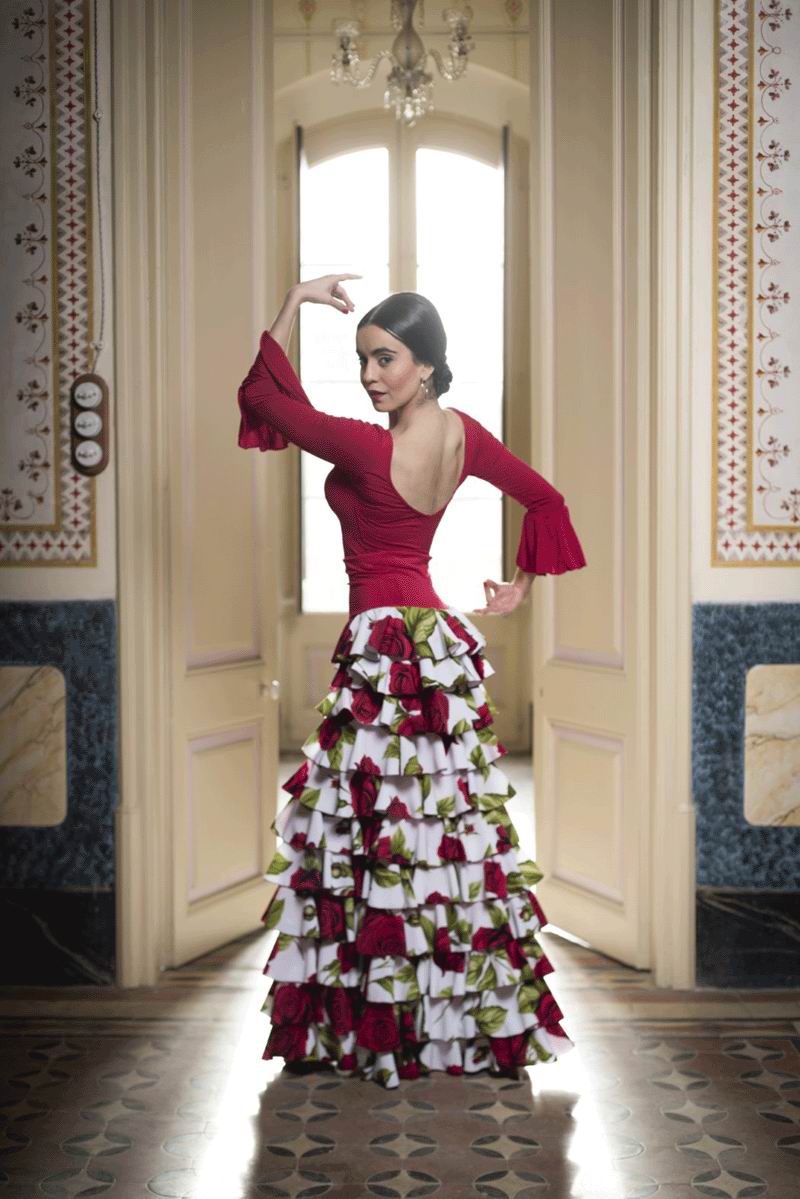Faldas flamencas - Faldas de flamenco baratas de baile y ensayo. Y diseños  de Davedans, Happy Dance y faldas artesanales