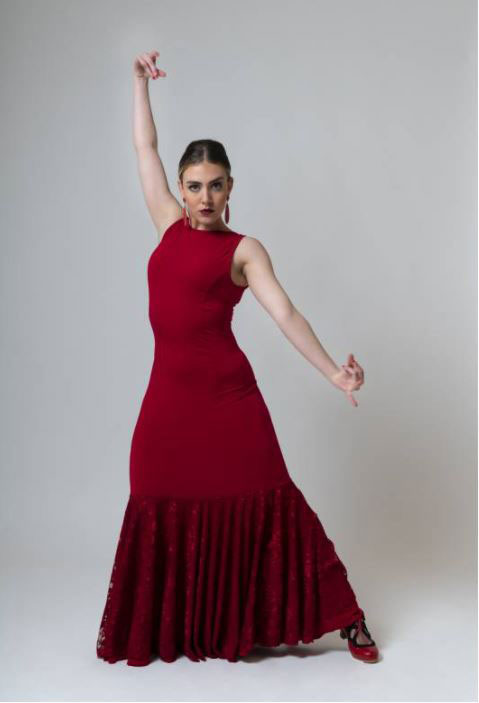 Vestido para Flamenco Nardo. Davedans, Vestuario para Baile Ropa de Flamenco
