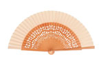 Openwork wood and fabric fan. 23cm 7.149€ #505804319AVE