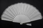 Ivory Satin and Lace Fan for Brides Ref. 1346 18.060€ #503281346