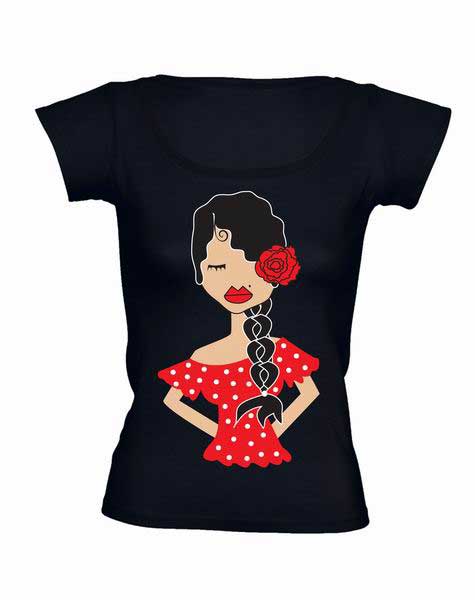 Souvenir T-shirt Gipsy Flamenco