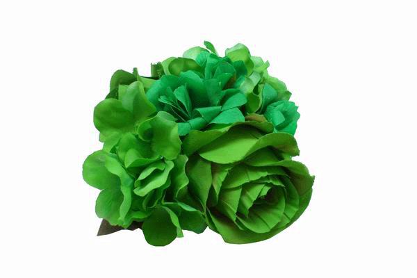 Andaluz Green Roses and Other Flowers Bunch