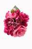 Serre-tête de roses et autres fleurs roses. 22cm 26.450€ #5034324224FX