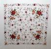 Handmade Manila Embroidered Shawl. Natural Silk. Ref.1011163BGCL 380.165€ #500351011163BGCL