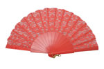 Coral Lace Ceremony Fan 17.355€ #503281624