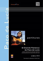 El Duende Flamenco of Paco de Lucía. Score Book VIII 37.190€ #50489L-ELDUENDE