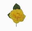 Flor Rosa Flamenca Grande. Modelo Parma. Amarillo. 15cm 6.490€ #5034358294AM