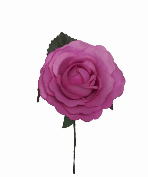 Rose Flamenca de Taille Moyenne en Rose. Model Venecia. 11cm
