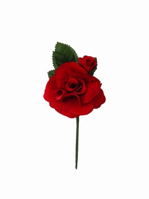 Cocoon rose in Red. Model Nuña