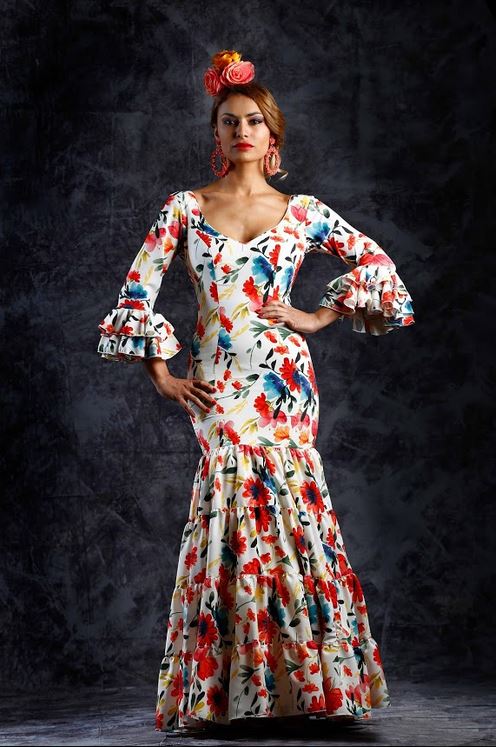 Canastero. Modelo 2019, Trajes de flamenca 2022-2023. Moda Flamenca