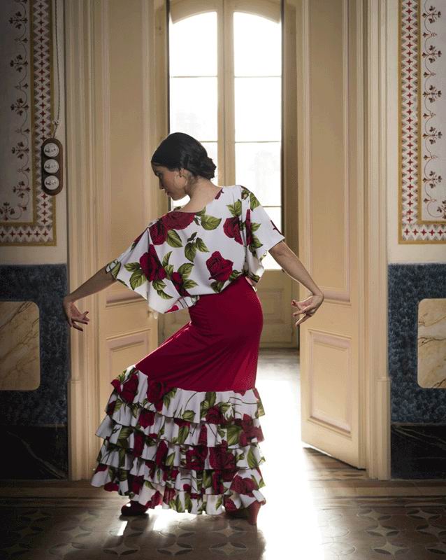 Falda Flamenca Granval. Davedans, Davedans Faldas para baile Flamenco