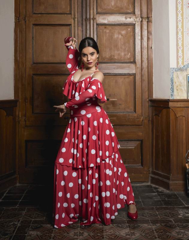 Falda de Flamenco Marmorera. Davedans