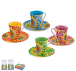 4 mugs coffee set inspired by Gaudí’s mosaics