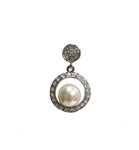 Boucles d'oreille fantaisie perles et brillants ref. 111221 7.440€ #50544111221P