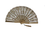 Gold-colored Maid of Honor´s  Fan 33.058€ #503281655C