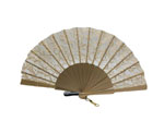 Golden Ceremony or Party Fan. Ref. 1643 0.000€ #503281643