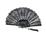 Black Lace Maid of Honor Fan. Ref. 1678 21.488€ #503281678