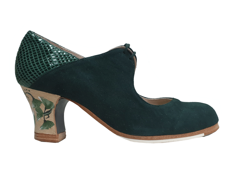Zapatos De Tacón De Mujer OTRAS MARCAS ZAPATOS DE BAILE FLAMENCO ANTELINA  CORD VERDE