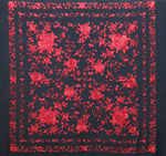 Manila embroidered shawl Mod. Anabel 479.339€ #50154835ANABEL