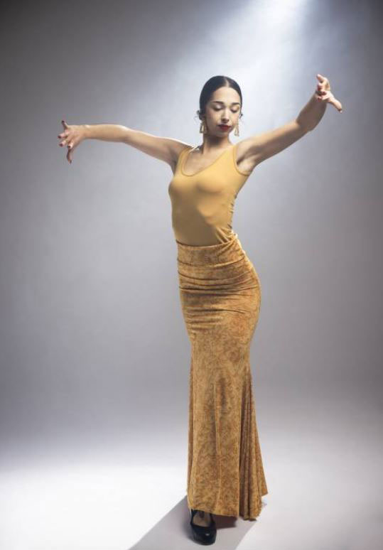 Falda Flamenca Davedans Mirabel para Comprar Online-faldas Flamenco