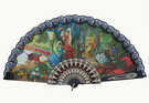 Fan with flamenco and bullfights scenes ref. 5831 6.000€ #501025831