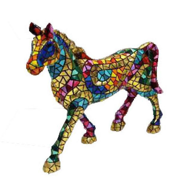 Carnival Collection Horse. Gaudí. 33cm