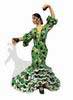 Flamenco dancer magnet with green outfit. Barcino 3.500€ #5057911297