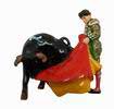 Bullfighter Magnet with Green costume. Ref 29414