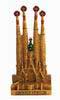Figurine of La Sagrada Familia. Barcino. 23cm