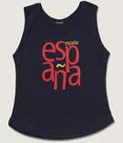Camiseta Top T. ancho España Ñ negro 13.650€ #50543TA01702