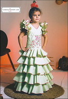 Trajes de flamenca niña - mod. Jardín 199.500€ #501154460