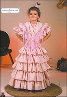 Trajes de flamenca niña - mod. Levante 155.400€ #5011545510