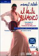 CD　DVD教材　Manuel Salado: El baile flamenco - Garrotin y Tangos de Málaga. Vol. 4