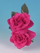 Fleurs flamenco mod.  Deux roses perle 6.950€ #50502230010