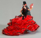 Danseuse flamenca mod. Bolero - 34 cm 32.000€ #50574306