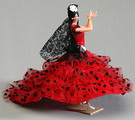 Muñeca Bailaora flamenca mod. La Canela - 25 cm 0.000€ #50574432