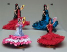 Poupée traditionnelle flamenco 21cm 12.550€ #50574666