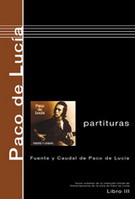 楽譜　Fuente y Caudal - Paco de Lucia - Partitura