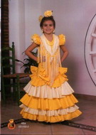 Trajes de flamenca niña. mod. Alba 189.000€ #50115161/160-0