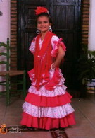 Trajes de flamenca niña. mod. Alegría 176.400€ #501157920/431-A