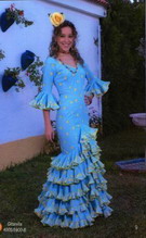 Traje de flamenca: mod. Gitanilla 551.250€ #501154005/5900-B