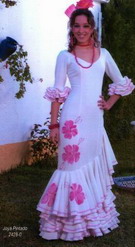 Traje de flamenca: mod. Joya pintado 441.000€ #501152428-0