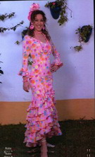 Robes flamencos pour dames: mod. Nube 488.250€ #501156004-B