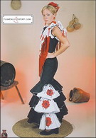 Traje de flamenca: mod. Jaen pintado 325.500€ #501154484430