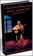 Flamenco Guitar step by step Vol. 2 by Oscar Herrero. VHS - PAL 6.500€ #504890002