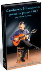 Flamenco Guitar step by step Vol. 3 by Oscar Herrero. VHS - PAL 6.500€ #504890003