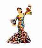 Flamenco Bailaora with a Mosaic Dress Gaudi Style. 13 cm 13.220€ #5057943618